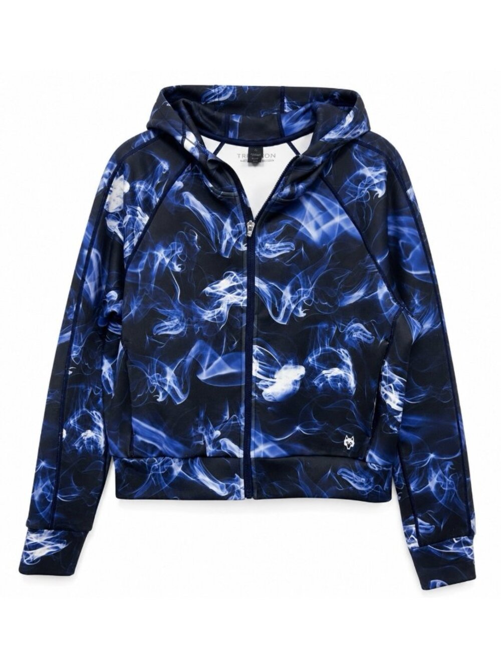 Greyson Ghost Dancer Hoodie Jacket Women’s Medium Blue Smoke Kristina EUC